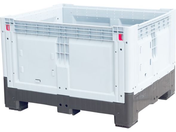 Универсальный разборный крупногабаритный контейнер на ножках DPF-Box 1210S, 1200x1000x800 мм