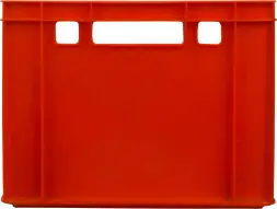 Ящик пластиковый сплошной Е3 (евроформат), 600x400x300 мм, 61 л, синий [210]