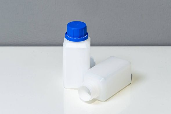 Флакон пластиковый квадратный (PP), 100 мл