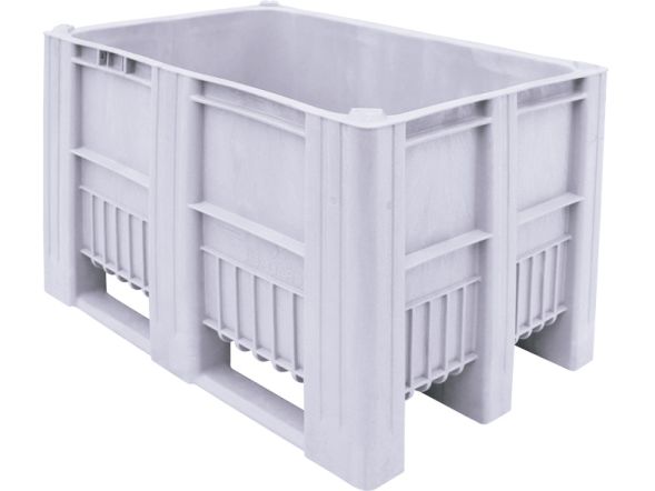 BoxPallet 1200х800х740 мм светло- сплошной