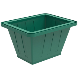 Ванна пластиковая пищевая К, 200 л, HDPE, зеленый [013.0000.401.000]