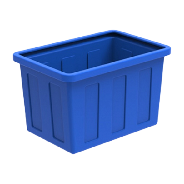 Ванна пластиковая пищевая К, 90 л, HDPE, синий [132.0090.601.0]