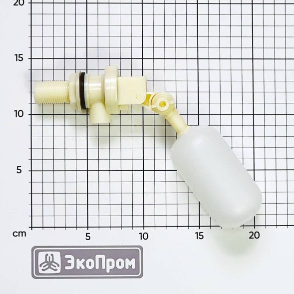Поплавковый клапан G1/2 пластик овал, L=195 мм