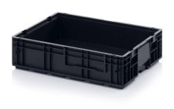 Евроконтейнер пластиковый ESD R-KLT 6415, 60x40x15 см