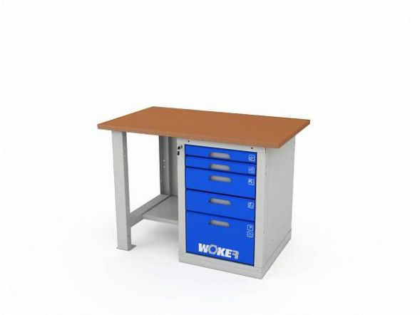 Верстак ДВК с 1 тумбой WOKER PRO 1005.1200