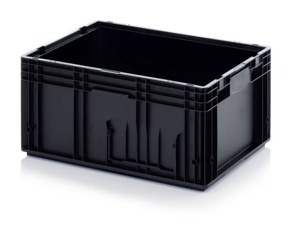 Евроконтейнер пластиковый ESD RL-KLT 6280, 60x40x28 см