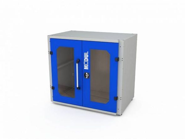 Корпус шкафа для инструментов ДВК MODUL 1/2 XL с дверями со смотровыми окнами