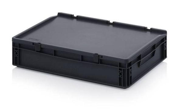 Евроконтейнер пластиковый ESD ED 64/12 HG, 60x40x13,5 см