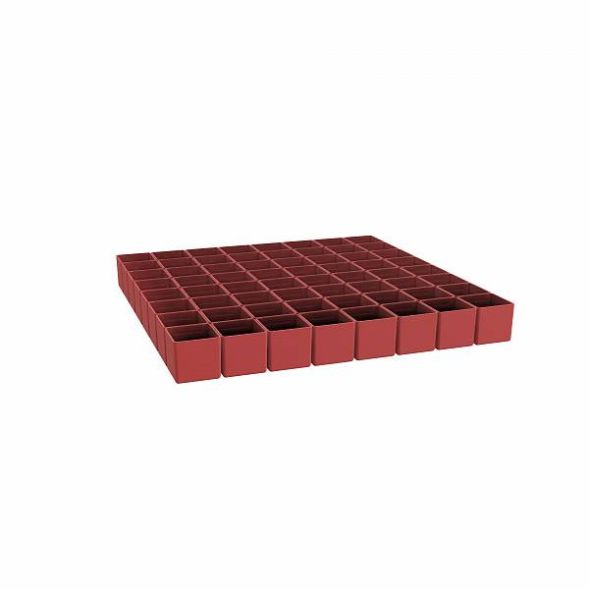Лоток пластмассовый 75х75 / Комплект-07 (64 шт.)