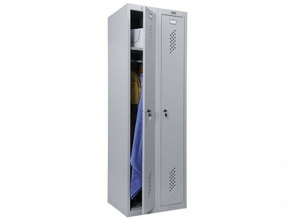 Шкаф для раздевалок ПРАКТИК усиленный ML 21-80 [ ER-00005730 ]