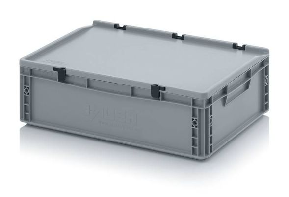 Евроконтейнер пластиковый с крышкой ED 64/17 HG