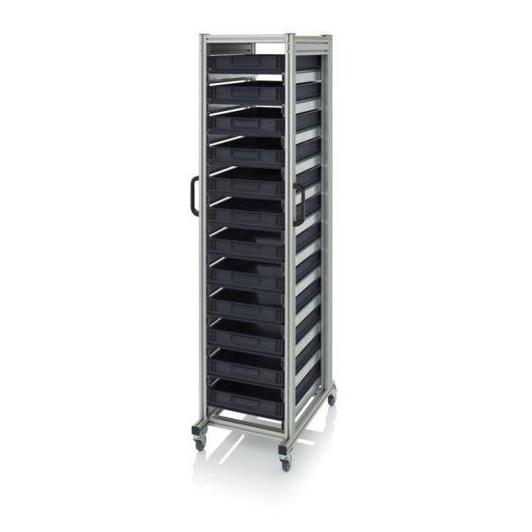 Тележка с ESD-защитой для евроконтейнеров 60 x 40 ESD SE 200 6475, 59 x 76 x 200 см