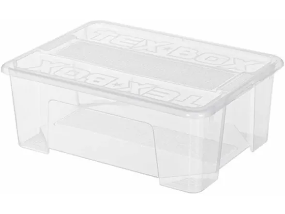Ящик TEX BOX 380х280х140 мм, 10 л, прозрачный