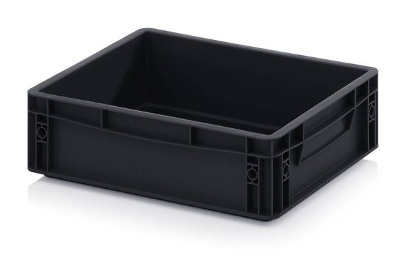 Евроконтейнер пластиковый ESD EG 43/12 HG, 40x30x12 см