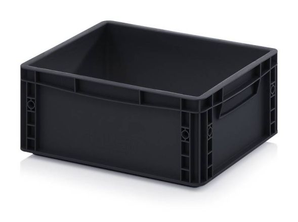 Евроконтейнер пластиковый ESD EG 43/17 HG, 40x30x17 см