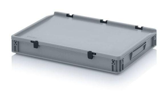 Евроконтейнер пластиковый с крышкой ED 64/75 HG