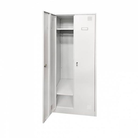 Шкаф металлический для одежды двухдверный 1850х800х500мм (2L-B1A-800) [ ER-00039087 ]