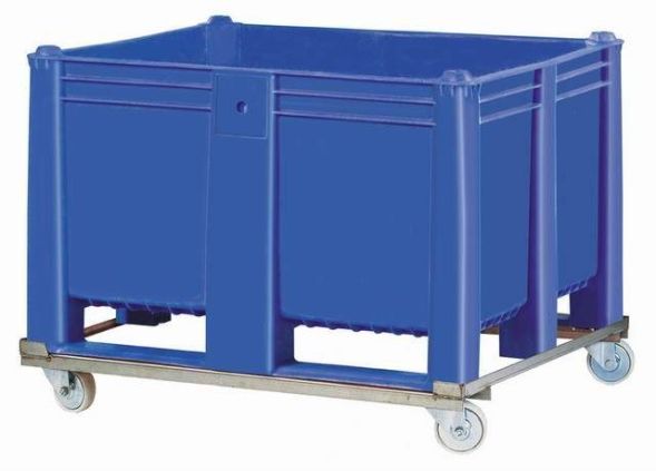Большой пластиковый контейнер Type 1000 solid w/dolly