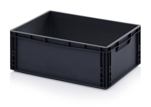 Евроконтейнер пластиковый ESD EG 64/22 HG, 60x40x22 см