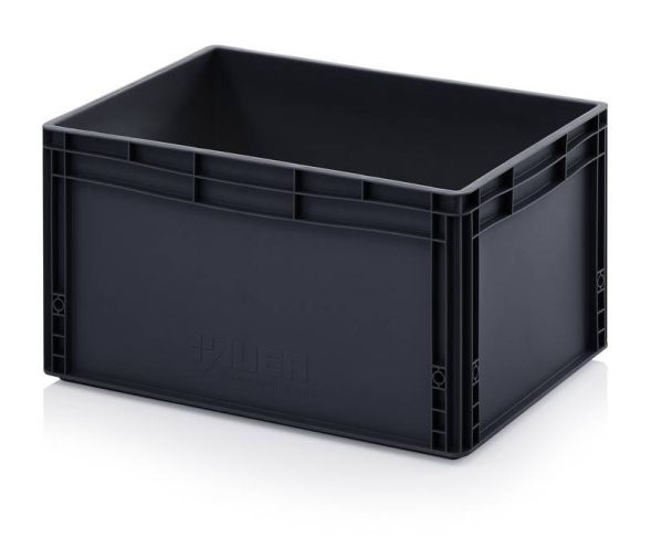 Евроконтейнер пластиковый ESD EG 64/32 HG, 60x40x32 см