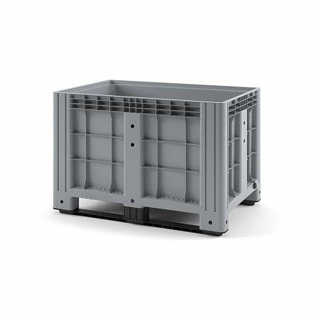 Пластиковый контейнер iBox 1200х800 сплошной на полозьях