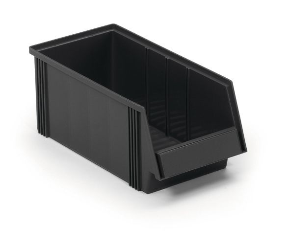 Навесная штабелируемая ячейка Treston 186x400x156 Black ESD