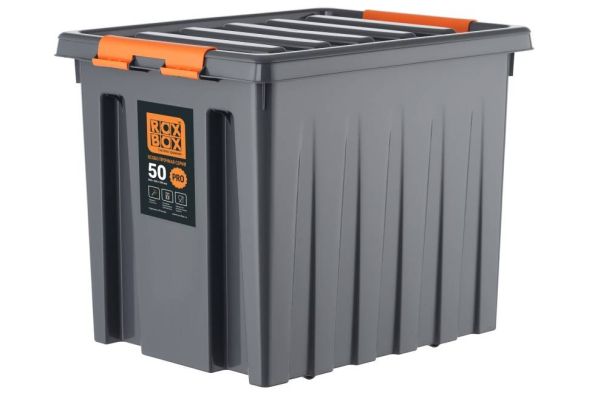 Контейнер для хранения особопрочный Rox Box PRO, 50 л, 500x390x400 мм
