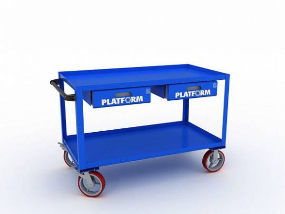 Тележка для инструментов ДВК PLATFORM 1300х700.001