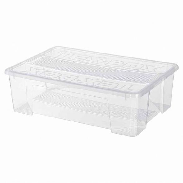 Ящик универсальный TEX-BOX 28л, бесцветный