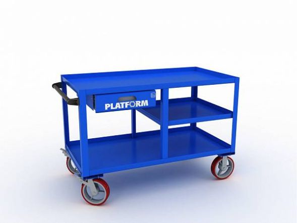 Тележка для инструментов ДВК PLATFORM 1300х700.002
