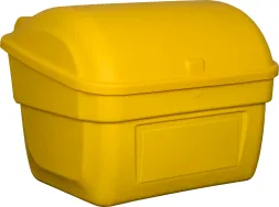 Контейнер для песка с крышкой мм, 220 л, желтый