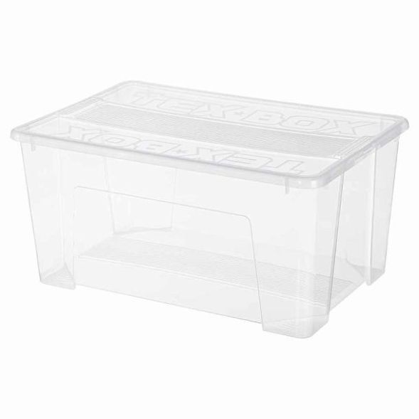 Ящик универсальный TEX-BOX 48л, бесцветный
