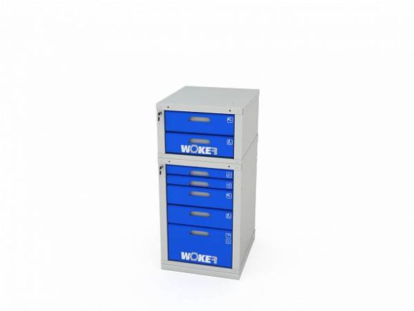 Тумба инструментальная модульная ДВК WOKER PRO 0502 S